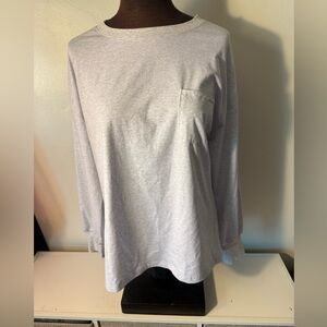 Gray Long Sleeve Shirt
